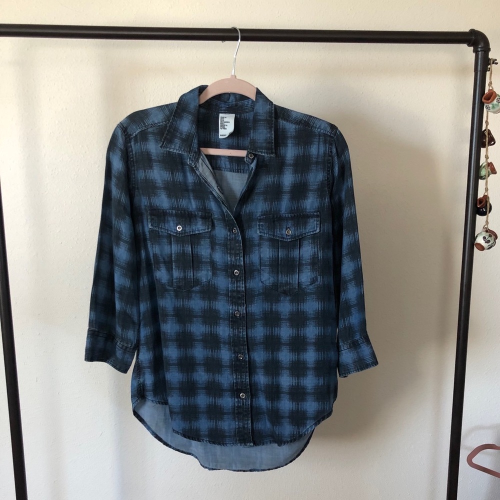 Denim Flannel
